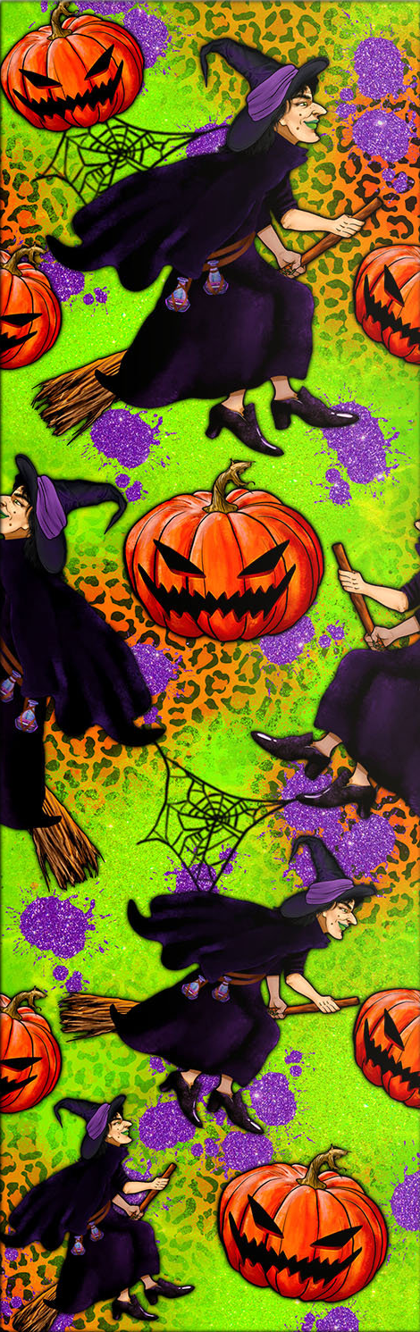 AB Diamond Painting - Full Round - Halloween (30*90CM)