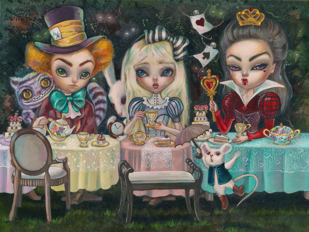 AB Diamond Painting - Full Square - Tea Party (50*40CM)