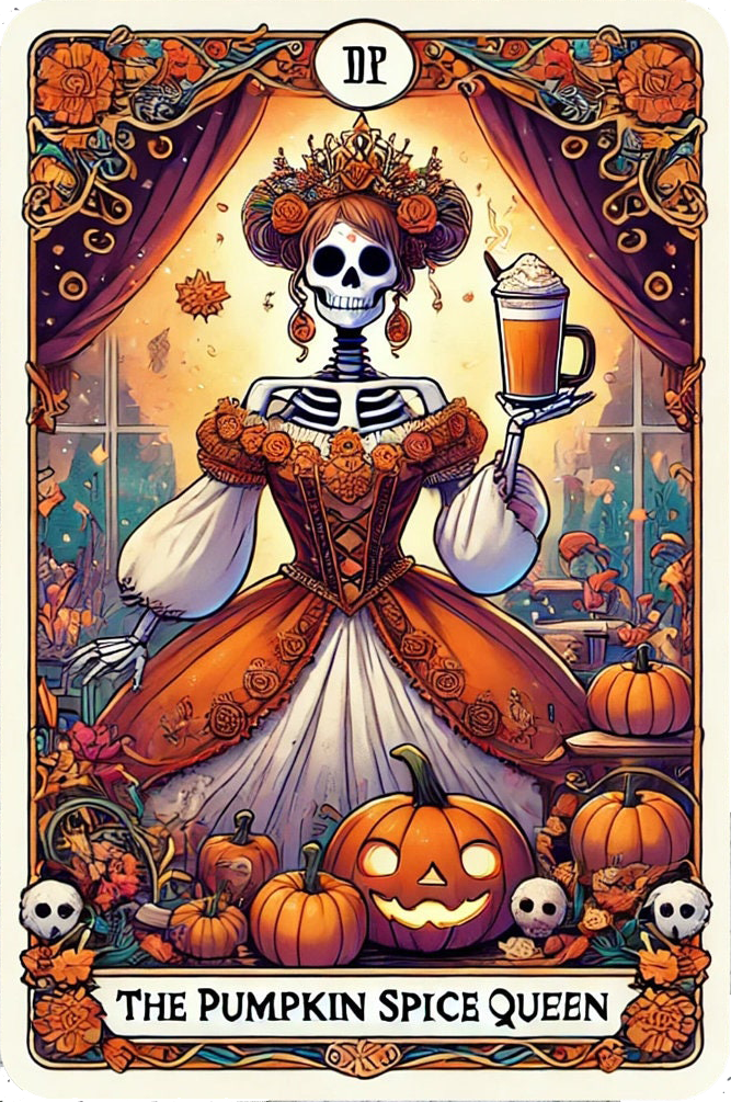 AB Diamond Painting - Full Round - Halloween Tarot (40*70CM)