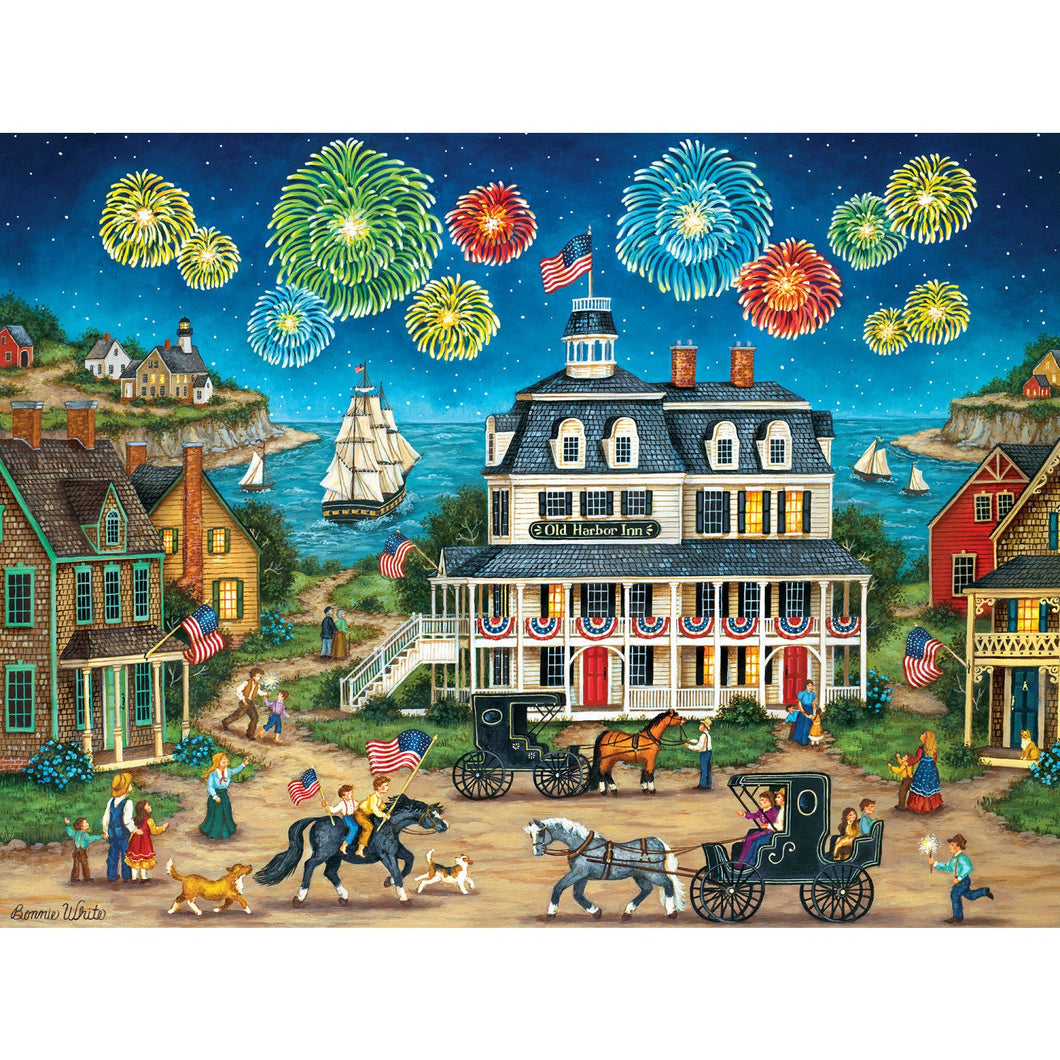 AB Diamond Painting - Full Round - Lighthouse Halloween Scenery (60*45CM)