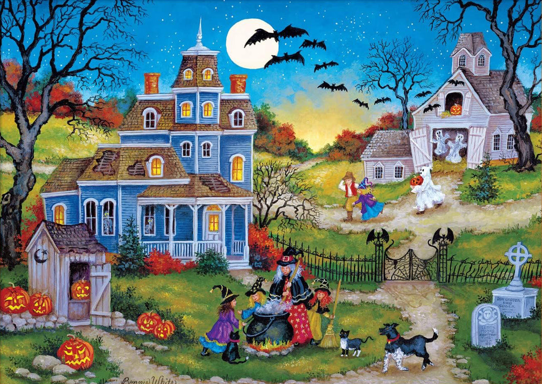 AB Diamond Painting - Full Round - Halloween (40*60CM)