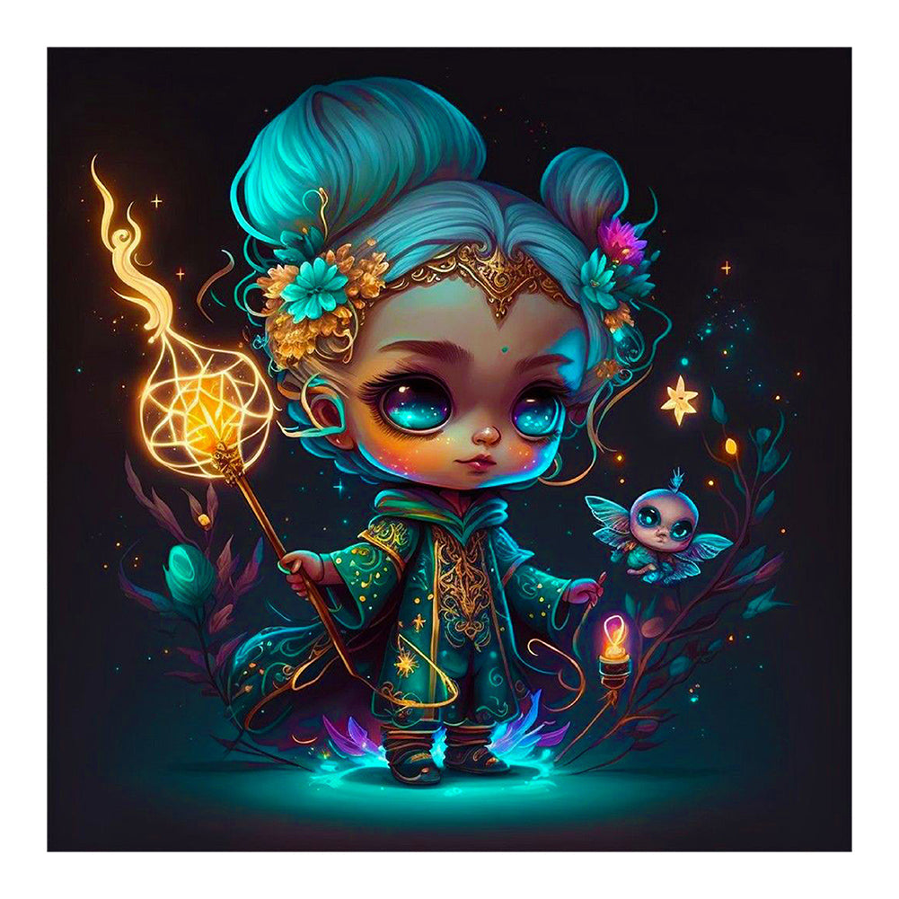 AB Diamond Painting - Full Round - Elfen (40*40cm)