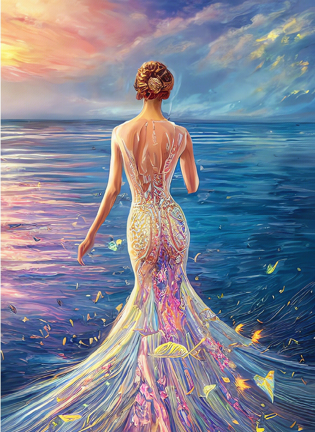 AB Diamond Painting - Full Round - Most beautiful back (40*54cm)