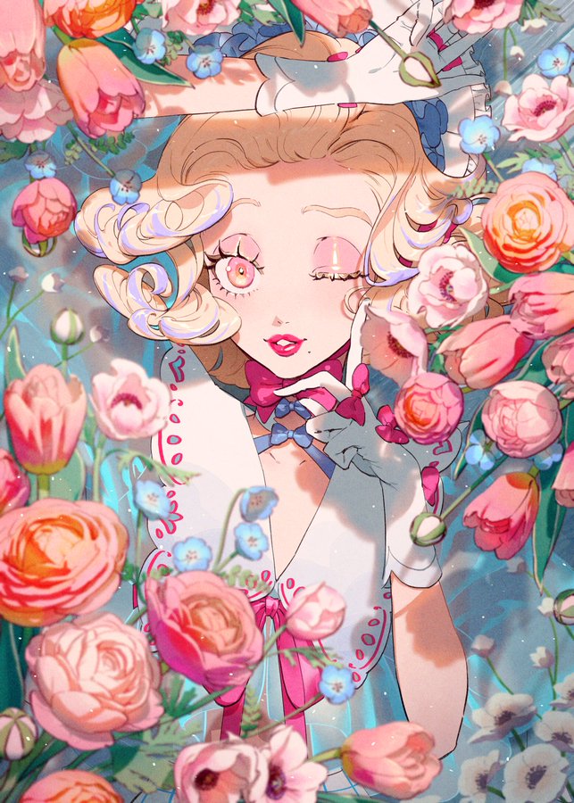 Diamond Painting - Full Round - Flower girl (40*60CM)