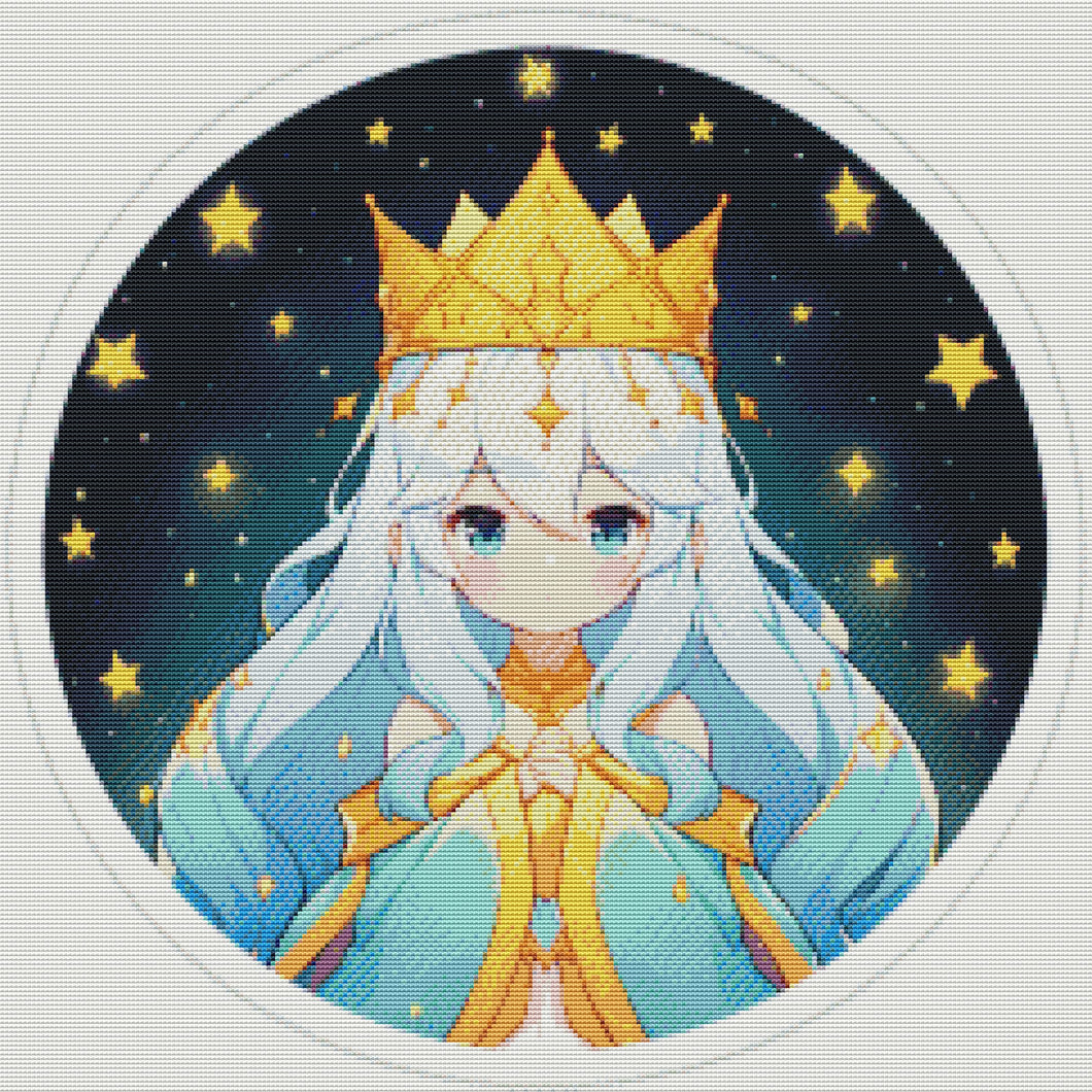 AB Diamond Painting - Full Round - anime girl (40*40CM)