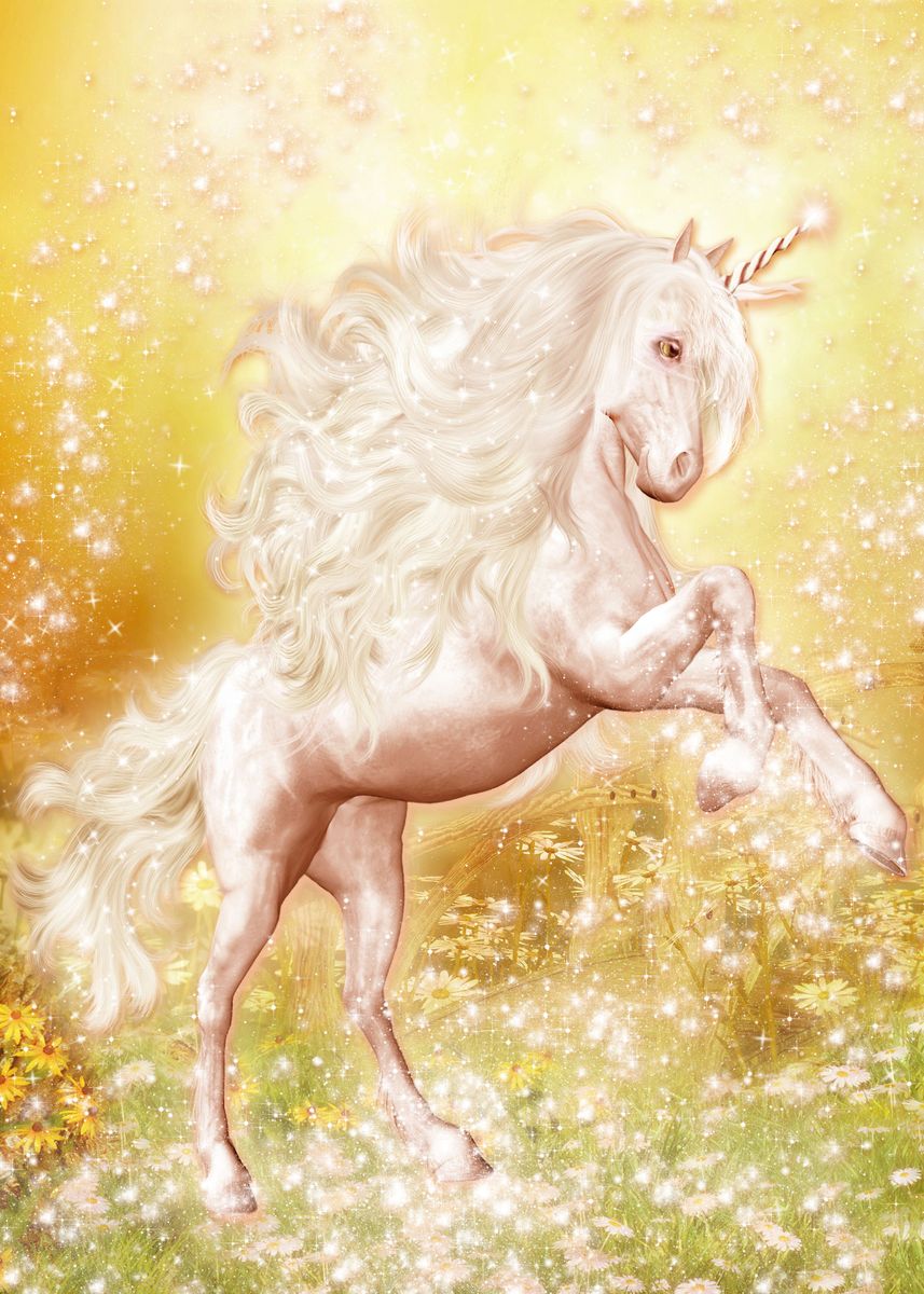 Diamond Painting - Full Round - unicorn (30*40CM)