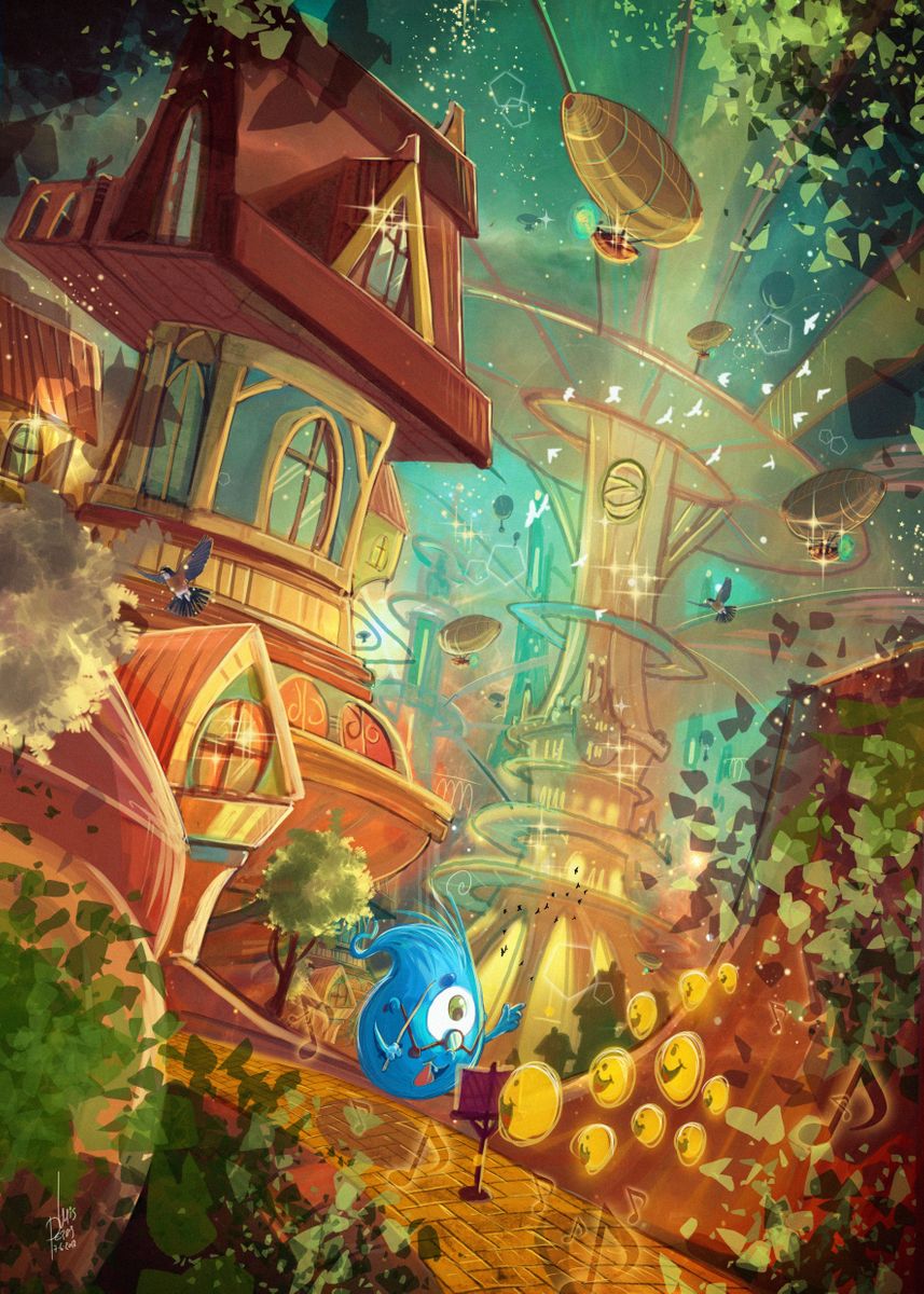 Diamond Painting - Full Round - Cartoon (30*40CM)