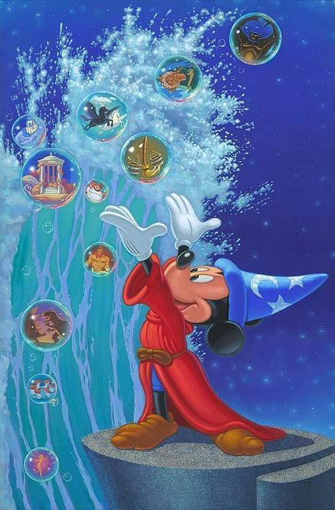 Diamond Painting - Full Round - Disney mickey mouse (30*40CM)