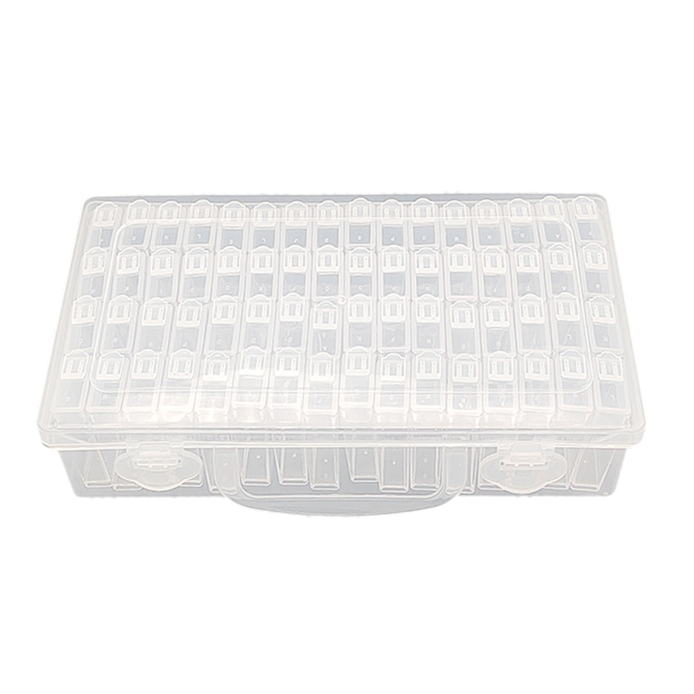 32/48/64 Slots Beads Storage Case Acrylic Storage Containers for Embroidery Tool