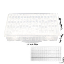 Load image into Gallery viewer, 32/48/64 Slots Beads Storage Case Acrylic Storage Containers for Embroidery Tool
