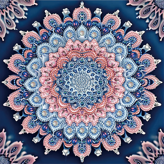 Diamond Painting - Partial Special Shaped - mandala (30*30CM)