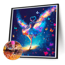 Load image into Gallery viewer, Diamond Painting - Full Round - ballerina in the dark (30*30CM)
