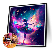 Load image into Gallery viewer, Diamond Painting - Full Round - ballet dancer enjoying dance (30*30CM)
