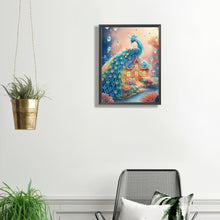 Load image into Gallery viewer, Diamond Painting - Partial Special Shaped - fantasy peacock (30*40CM)
