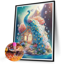 Load image into Gallery viewer, Diamond Painting - Partial Special Shaped - fantasy peacock (30*40CM)
