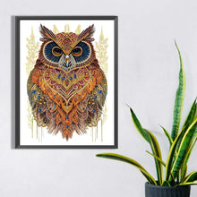 Load image into Gallery viewer, Diamond Painting - Partial Special Shaped - Ethnic style owl (30*40CM)
