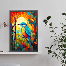 Load image into Gallery viewer, Diamond Painting - Full Round - High Saturation Glass Painting Kingfisher (40*60CM)
