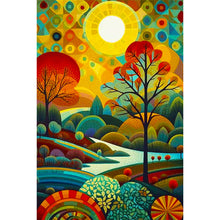 Load image into Gallery viewer, Diamond Painting - Full Round - High saturation glass painting landscape (40*60CM)
