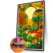 Load image into Gallery viewer, Diamond Painting - Full Round - High saturation glass painting jungle (40*60CM)

