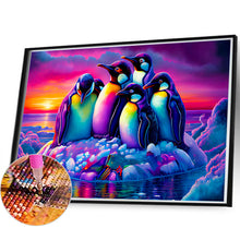 Load image into Gallery viewer, Diamond Painting - Full Round - penguin colony (60*40CM)
