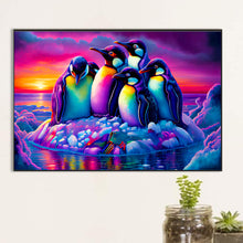 Load image into Gallery viewer, Diamond Painting - Full Round - penguin colony (60*40CM)
