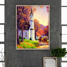 Load image into Gallery viewer, Diamond Painting - Full Round - church scenery (30*40CM)
