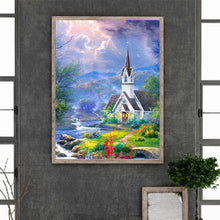 Load image into Gallery viewer, Diamond Painting - Full Round - church scenery (30*40CM)
