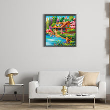 Load image into Gallery viewer, Diamond Painting - Full Round - mountain scenery (30*30CM)
