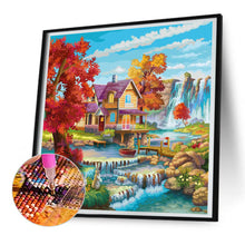 Load image into Gallery viewer, Diamond Painting - Full Round - mountain scenery (30*30CM)
