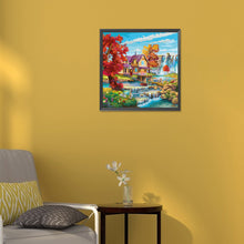 Load image into Gallery viewer, Diamond Painting - Full Round - mountain scenery (30*30CM)
