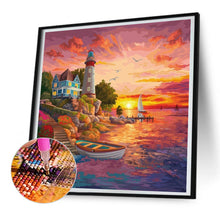 Load image into Gallery viewer, Diamond Painting - Full Round - mountain scenery (30*30CM)
