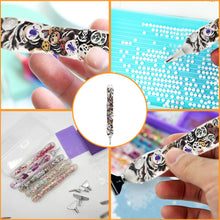 Load image into Gallery viewer, DIY 5D Diamond Stylus Pen Art Dotting Pen Threaded Spotting Pen(Halloween)
