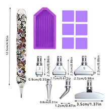 Load image into Gallery viewer, DIY 5D Diamond Stylus Pen Art Dotting Pen Threaded Spotting Pen(Halloween)
