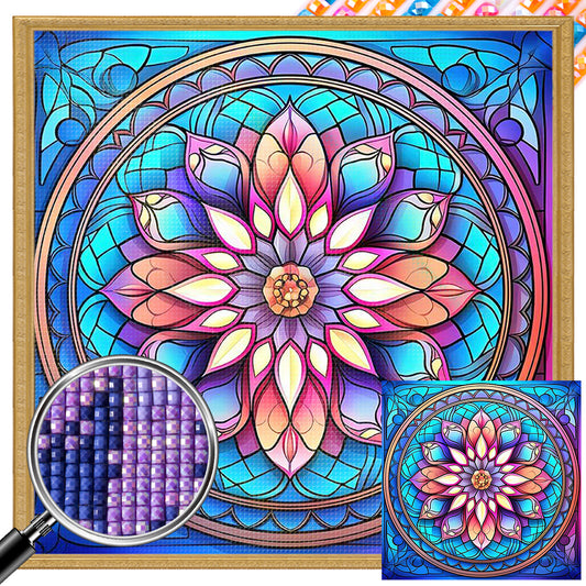 AB Diamond Painting - Full Square - mandala pattern (40*40CM)