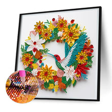 Load image into Gallery viewer, Diamond Painting - Partial Special Shaped - hummingbird paper painting (30*30CM)
