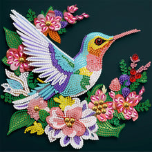 Load image into Gallery viewer, Diamond Painting - Partial Special Shaped - hummingbird paper painting (30*30CM)
