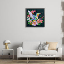 Load image into Gallery viewer, Diamond Painting - Partial Special Shaped - hummingbird paper painting (30*30CM)
