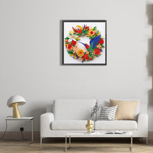Load image into Gallery viewer, Diamond Painting - Partial Special Shaped - hummingbird paper painting (30*30CM)
