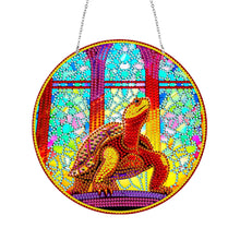 Load image into Gallery viewer, DIY Crystal Rhinestone Pendants Handmade Turtle Diamond Dots Art Decoration Gift
