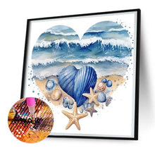 Load image into Gallery viewer, Diamond Painting - Full Round - love starfish (30*30CM)
