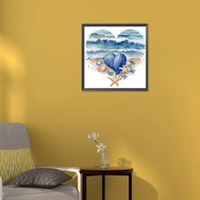 Load image into Gallery viewer, Diamond Painting - Full Round - love starfish (30*30CM)
