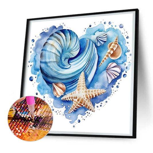 Diamond Painting - Full Round - love starfish (30*30CM)