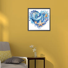 Load image into Gallery viewer, Diamond Painting - Full Round - love starfish (30*30CM)
