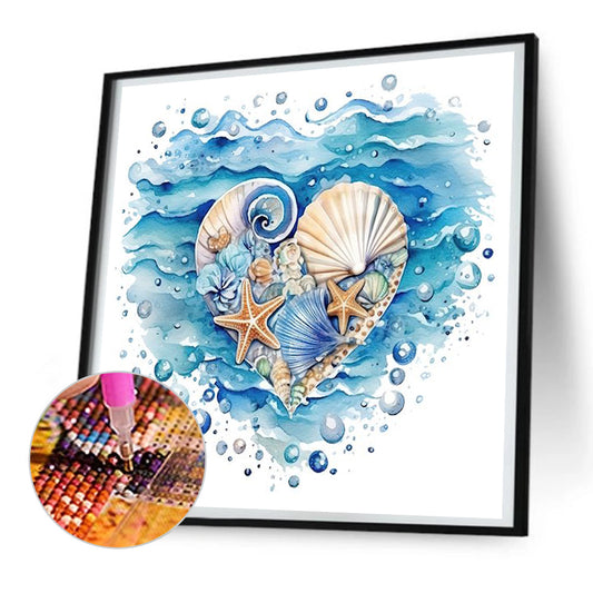 Diamond Painting - Full Round - love starfish (30*30CM)