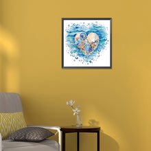 Load image into Gallery viewer, Diamond Painting - Full Round - love starfish (30*30CM)
