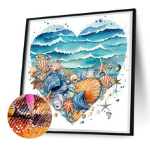 Load image into Gallery viewer, Diamond Painting - Full Round - love starfish (30*30CM)
