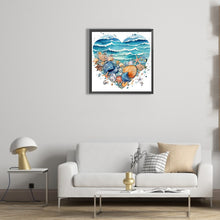 Load image into Gallery viewer, Diamond Painting - Full Round - love starfish (30*30CM)
