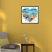 Load image into Gallery viewer, Diamond Painting - Full Round - love starfish (30*30CM)
