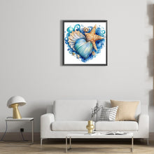Load image into Gallery viewer, Diamond Painting - Full Round - love starfish (30*30CM)
