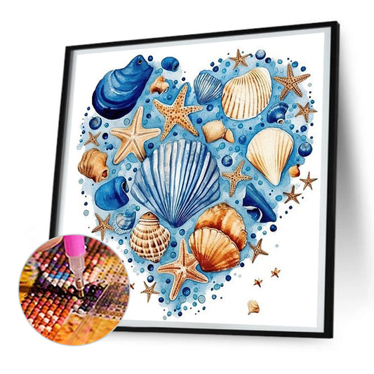 Diamond Painting - Full Round - love starfish (30*30CM)